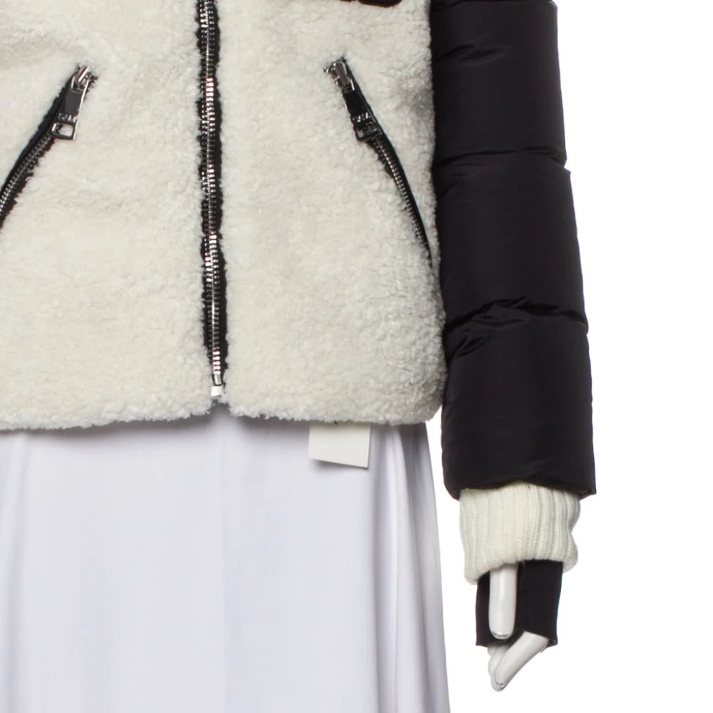 SAM. Wylie Colorblock Pattern Down Jacket - size M - Picture 5 of 13